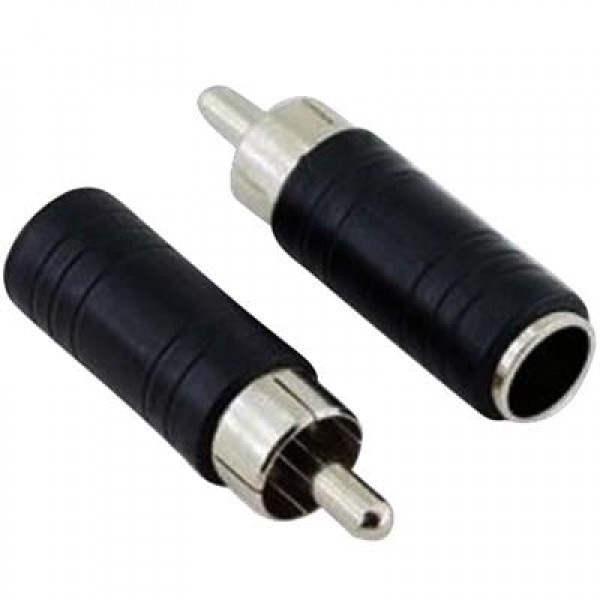 1 Rca Erkek / 6.3 Mm Dişi Jack Çevirici