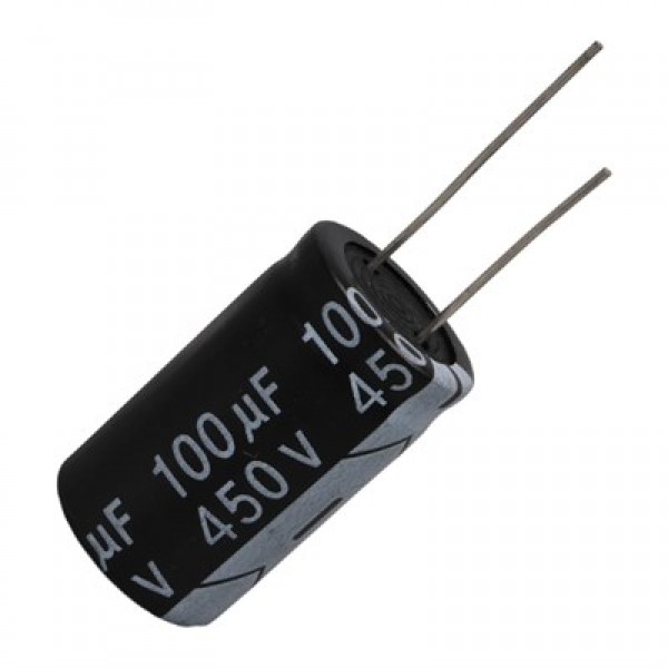 100 MF 400 V Tel Bacak Kondansatör