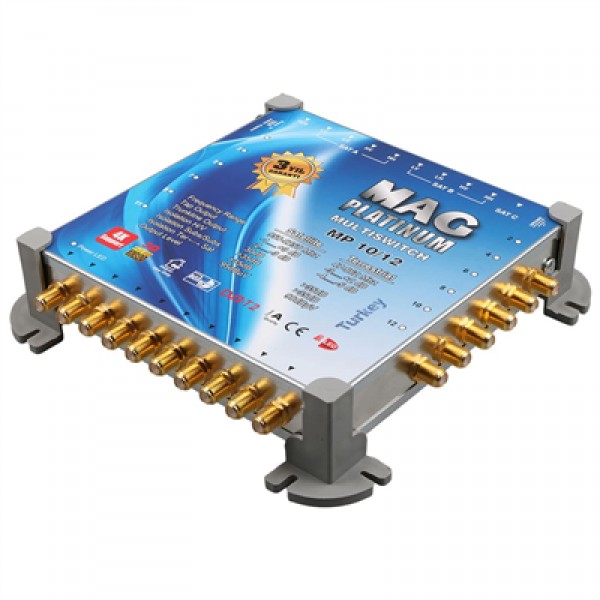 10*12 Sonlu/Kaskatlı Swıtchlı Uydu Santrali Mag Platınum