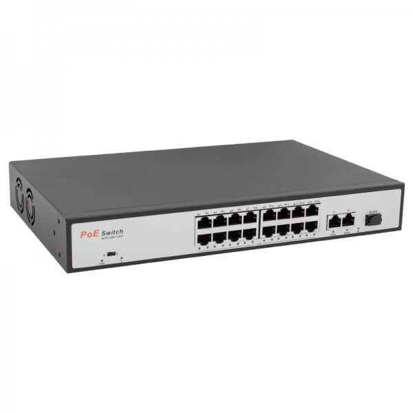 URANIUM POE-1621SFP 2X GIGABIT UPLINK 1X SFP 16 PORT 10/100 MBPS 200 WATT POE SWITCH URANIUM POE-1621SFP 2X GIGABIT UPLINK 1X SFP 16 PORT 10/100 MBPS 200 WATT POE SWITCH