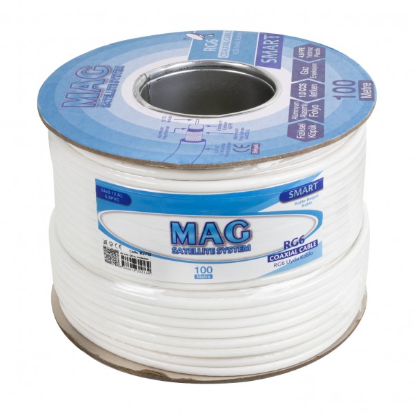 MAG SMART RG6/U4 64 TEL ANTEN KABLOSU (100 METRE) MAG SMART RG6/U4 64 TEL ANTEN KABLOSU (100 METRE)