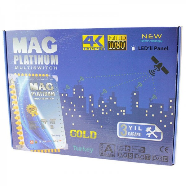 10*20 SONLU UYDU SANTRALİ MAG PLATINUM 10*20 SONLU UYDU SANTRALİ MAG PLATINUM