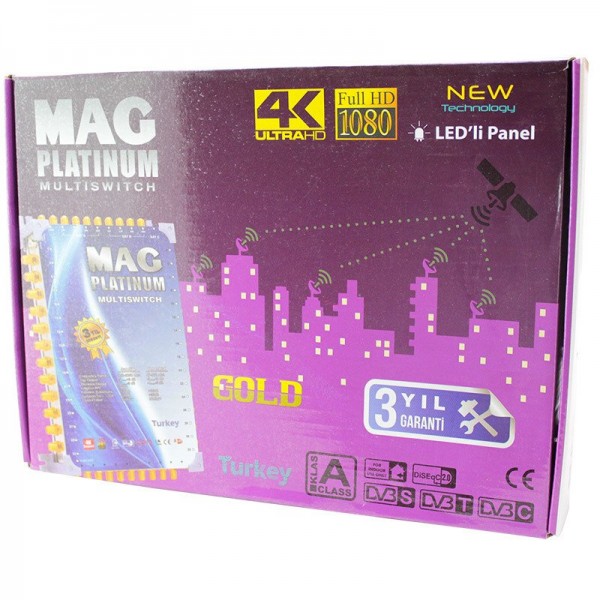 10*24 SONLU UYDU SANTRALİ MAG PLATINUM 10*24 SONLU UYDU SANTRALİ MAG PLATINUM