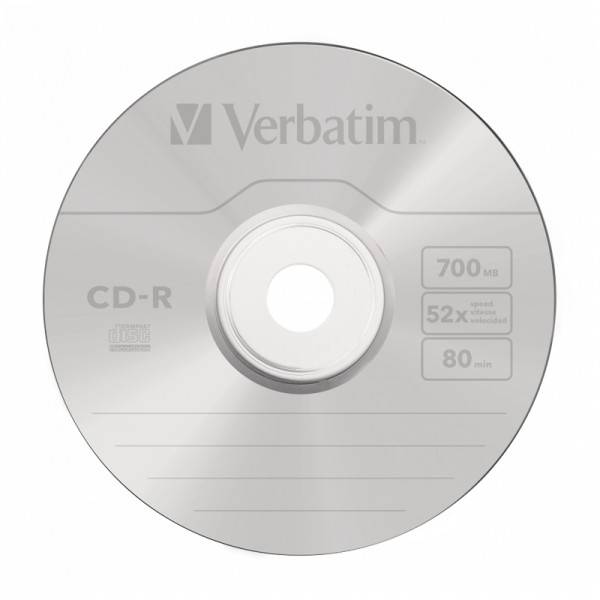 VERBATİM CD-R AZO 700MB 52X 80MIN 50Lİ PAKET VERBATİM CD-R AZO 700MB 52X 80MIN 50Lİ PAKET