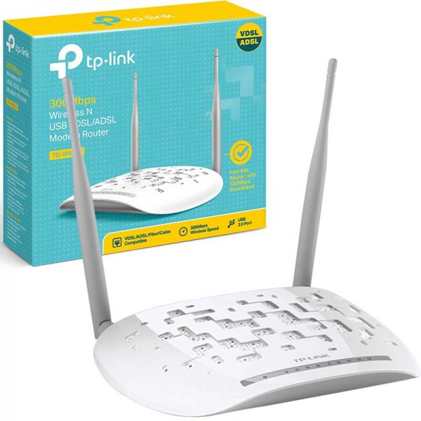 TP-LINK TD-W9970 300 MBPS KABLOSUZ VDSL2 MODEM TP-LINK TD-W9970 300 MBPS KABLOSUZ VDSL2 MODEM