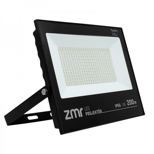 ZMR 200 WATT - 220 VOLT BEYAZ 6500K IP66 150* IŞIK AÇISI SİYAH SLİM KASA LED PROJEKTÖR ZMR 200 WATT - 220 VOLT BEYAZ 6500K IP66 150* IŞIK AÇISI SİYAH SLİM KASA LED PROJEKTÖR