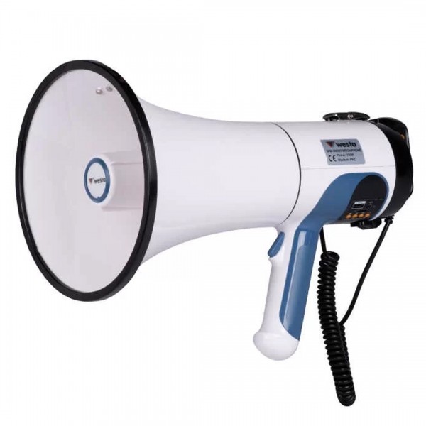 WESTA WM-90UBT USBLİ BLUETOOTH ŞARJLI MİKROFONLU 100 WATT MEGAFON WESTA WM-90UBT USBLİ BLUETOOTH ŞARJLI MİKROFONLU 100 WATT MEGAFON