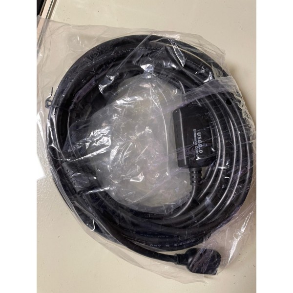 POWERMASTER PM-19955 USB 2.0 SİYAH CHİPSET 10 METRE USB UZATMA KABLOSU