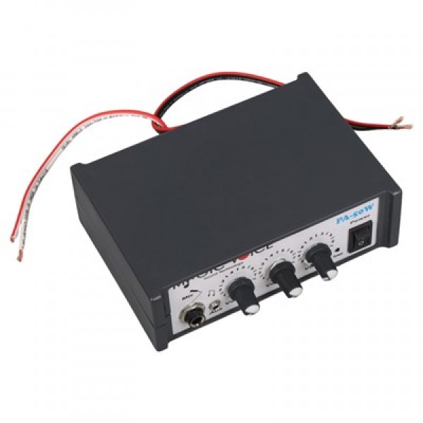 12 Volt 40 Watt Mini Metal Kasa Pazarcı Anfisi