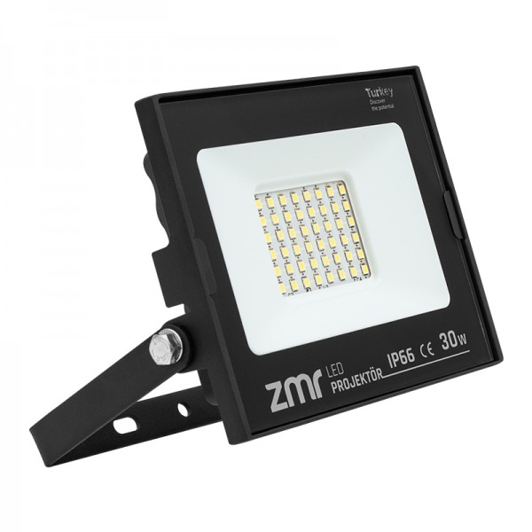 ZMR 30 WATT - 220 VOLT 6500K IP66 150* IŞIK AÇISI SİYAH SLİM KASA LED PROJEKTÖR ZMR 30 WATT - 220 VOLT 6500K IP66 150* IŞIK AÇISI SİYAH SLİM KASA LED PROJEKTÖR