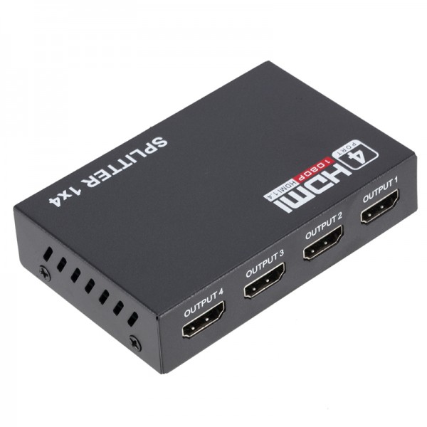 POWERMASTER PM-12081 1.4V 1080P 4KX2K 4 PORT HDMI SPLITTER DAĞITICI POWERMASTER PM-12081 1.4V 1080P 4KX2K 4 PORT HDMI SPLITTER DAĞITICI