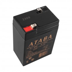 ATABA AT-640 6 VOLT - 4 AMPER IŞILDAK AKÜSÜ (70 X 47 X 101 MM)