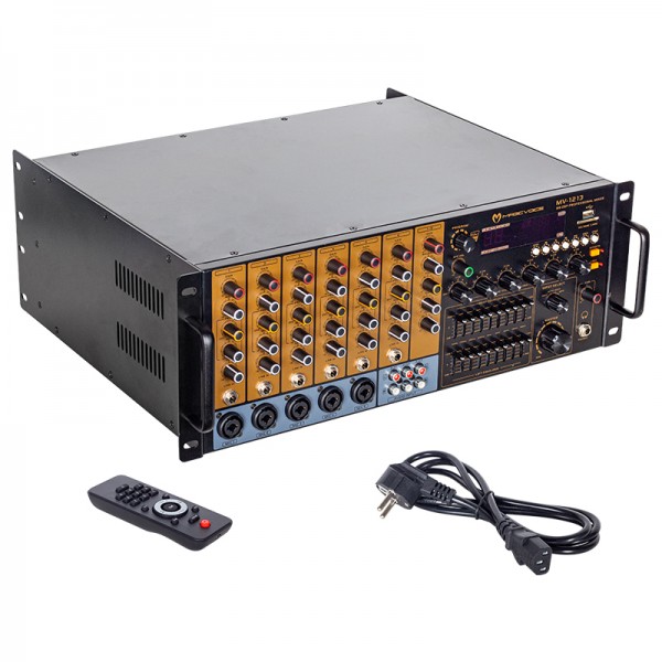 MAGICVOICE MV-1213 KÜP MİXER ANFİ USB BT UK RMS100W MAX 800W 6 ZON+99DSP+4-16-70-100V TRAFOLU MAGICVOICE MV-1213 KÜP MİXER ANFİ USB BT UK RMS100W MAX 800W 6 ZON+99DSP+4-16-70-100V TRAFOLU