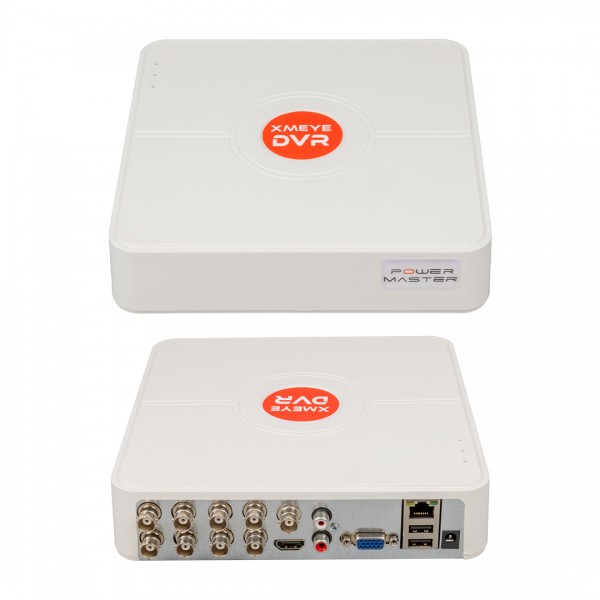 POWERMASTER PM-12181 8 KANAL 5MP DESTEKLİ 1080N AHD/ANALOG/TVI/CVI XMEYE DVR/XXVR KAYIT CİHAZI POWERMASTER PM-12181 8 KANAL 5MP DESTEKLİ 1080N AHD/ANALOG/TVI/CVI XMEYE DVR/XXVR KAYIT CİHAZI