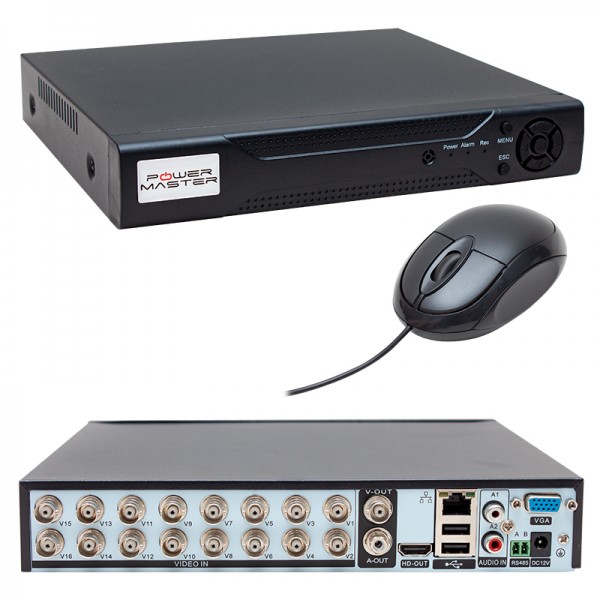 POWERMASTER PM-12183* 16 KANAL 1080N AHD/ANALOG/TVI/CVI XMEYE DVR/XVR KAYIT CİHAZI POWERMASTER PM-12183* 16 KANAL 1080N AHD/ANALOG/TVI/CVI XMEYE DVR/XVR KAYIT CİHAZI