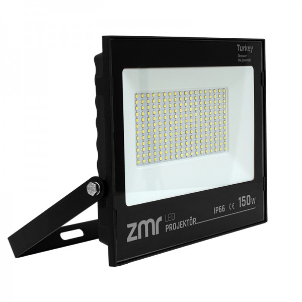 ZMR 150 WATT - 220 VOLT 6500K IP66 150* IŞIK AÇISI SİYAH SLİM KASA BEYAZ LED PROJEKTÖR ZMR 150 WATT - 220 VOLT 6500K IP66 150* IŞIK AÇISI SİYAH SLİM KASA BEYAZ LED PROJEKTÖR
