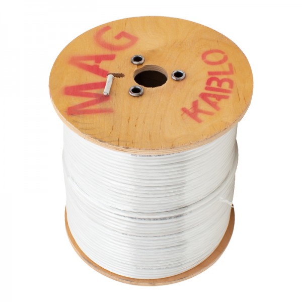 MAG RG6/U4 0.90 MM 48*0.12 TEL CCS TAHTA MAKARALI YERLİ ÜRETİM ANTEN KABLOSU (300 METRE) MAG RG6/U4 0.90 MM 48*0.12 TEL CCS TAHTA MAKARALI YERLİ ÜRETİM ANTEN KABLOSU (300 METRE)