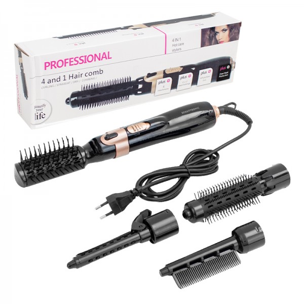 POWERMASTER BDS-1801 4IN1 SAÇ ŞEKİLLENDİRME SETİ (SAÇ FIRÇASI - BİGUDİ-SAÇ MAŞASI-FÖN TARAĞI) POWERMASTER BDS-1801 4IN1 SAÇ ŞEKİLLENDİRME SETİ (SAÇ FIRÇASI - BİGUDİ-SAÇ MAŞASI-FÖN TARAĞI)