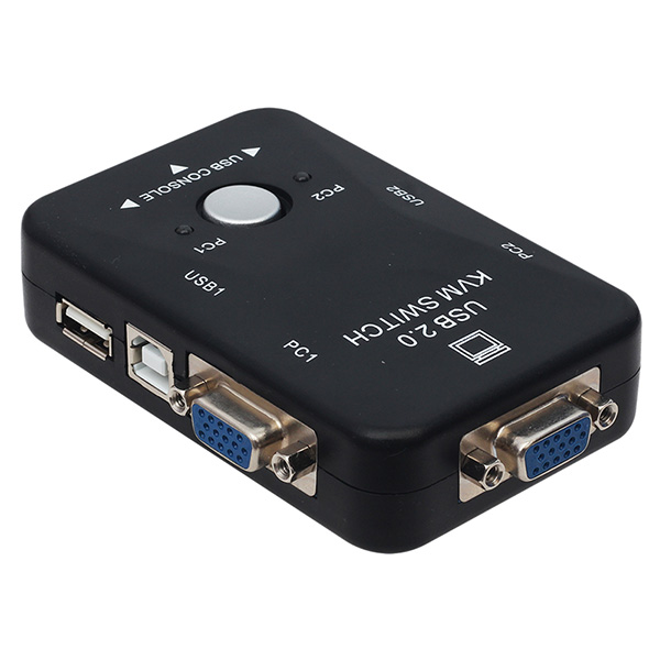 POWERMASTER PM-12690 USB 2.0 MANUEL 2 PORT KVM SWITCH POWERMASTER PM-12690 USB 2.0 MANUEL 2 PORT KVM SWITCH