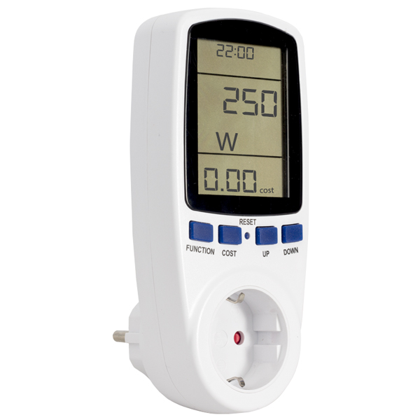 POWERMASTER PM-001 WATTMETRE ELEKTRİK ÖLÇÜM CİHAZI (230V-3680W-MAX-16A) POWERMASTER PM-001 WATTMETRE ELEKTRİK ÖLÇÜM CİHAZI (230V-3680W-MAX-16A)
