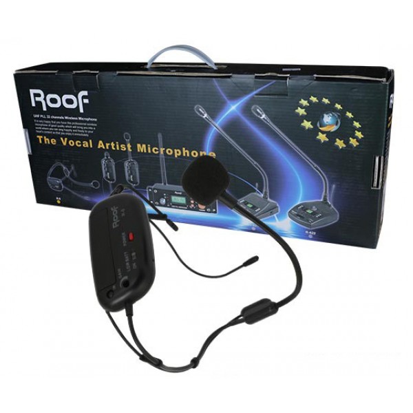 ROOF R-8 UHV B-C BANDI HEADSET MİKROFON ROOF R-8 UHV B-C BANDI HEADSET MİKROFON