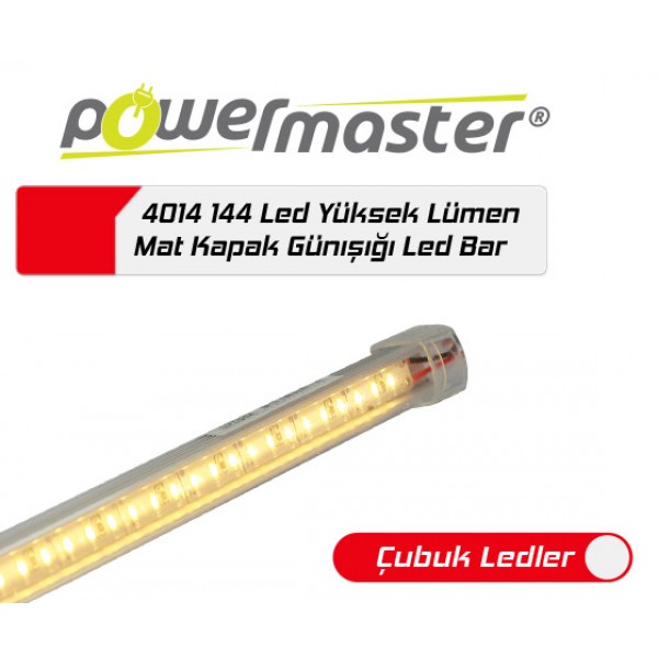 POWERMASTER 4014 144 LED ŞEFFAF KAPAK YÜKSEK LÜMEN GÜN IŞIĞI LED BAR POWERMASTER 4014 144 LED ŞEFFAF KAPAK YÜKSEK LÜMEN GÜN IŞIĞI LED BAR
