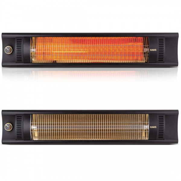 RAKS MİKA W2500 1950W-2300W DUVAR TİPİ QUARTZ ISITICI YATIK SOBA