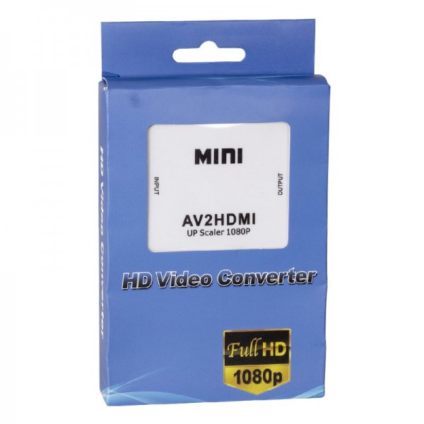 POWERMASTER PM-12857 RCA AV TO HDMI ÇEVİRİCİ KONVERTÖR POWERMASTER PM-12857 RCA AV TO HDMI ÇEVİRİCİ KONVERTÖR