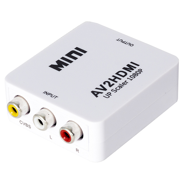 POWERMASTER PM-12857 RCA AV TO HDMI ÇEVİRİCİ KONVERTÖR POWERMASTER PM-12857 RCA AV TO HDMI ÇEVİRİCİ KONVERTÖR