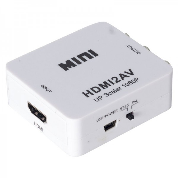 POWERMASTER PM-12861 HDMI TO RCA MİNİ MODEL 1920X1080 PLASTİK KASA ÇEVİRİCİ KONVERTÖR POWERMASTER PM-12861 HDMI TO RCA MİNİ MODEL 1920X1080 PLASTİK KASA ÇEVİRİCİ KONVERTÖR