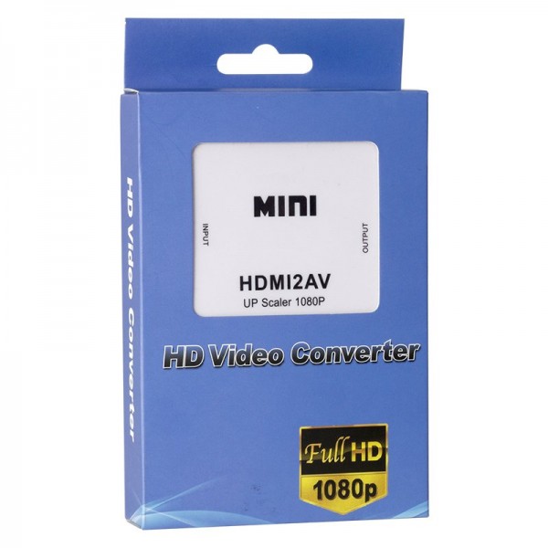 POWERMASTER PM-12861 HDMI TO RCA MİNİ MODEL 1920X1080 PLASTİK KASA ÇEVİRİCİ KONVERTÖR POWERMASTER PM-12861 HDMI TO RCA MİNİ MODEL 1920X1080 PLASTİK KASA ÇEVİRİCİ KONVERTÖR
