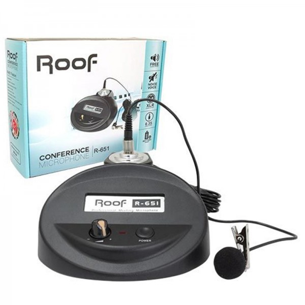 ROOF R-651 CAMİ YAKA MİKROFONU ROOF R-651 CAMİ YAKA MİKROFONU