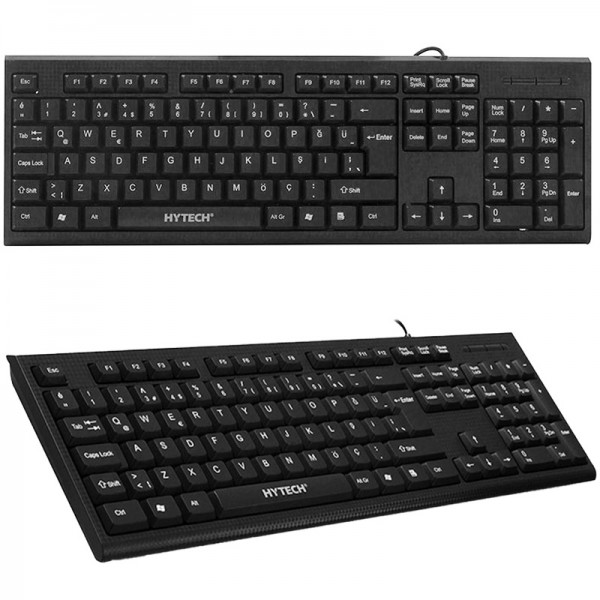HYTECH HYK-44 SİYAH USB Q STANDART KLAVYE HYTECH HYK-44 SİYAH USB Q STANDART KLAVYE