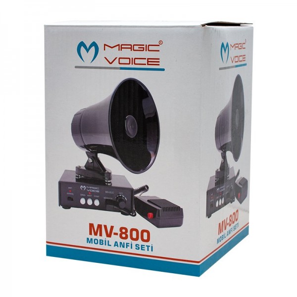 MAGICVOICE MV-800 KAYIT SİREN MİNİ PAZARCI ANFİ SETİ MIKNATISLI (ANFİ+HOPARLÖR+MİKROFON) MAGICVOICE MV-800 KAYIT SİREN MİNİ PAZARCI ANFİ SETİ MIKNATISLI (ANFİ+HOPARLÖR+MİKROFON)
