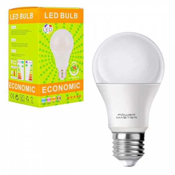 POWERMASTER E27-220V 9 WATT 6500K BEYAZ LED AMPUL POWERMASTER E27-220V 9 WATT 6500K BEYAZ LED AMPUL