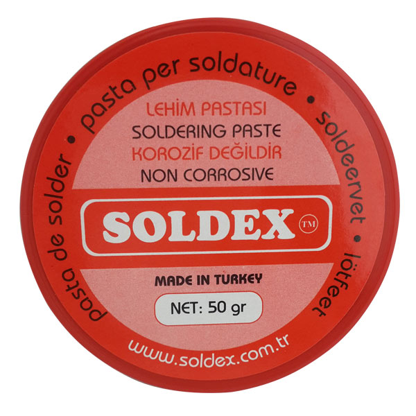 SOLDEX 50 GRAM LEHİM PASTASI SOLDEX 50 GRAM LEHİM PASTASI