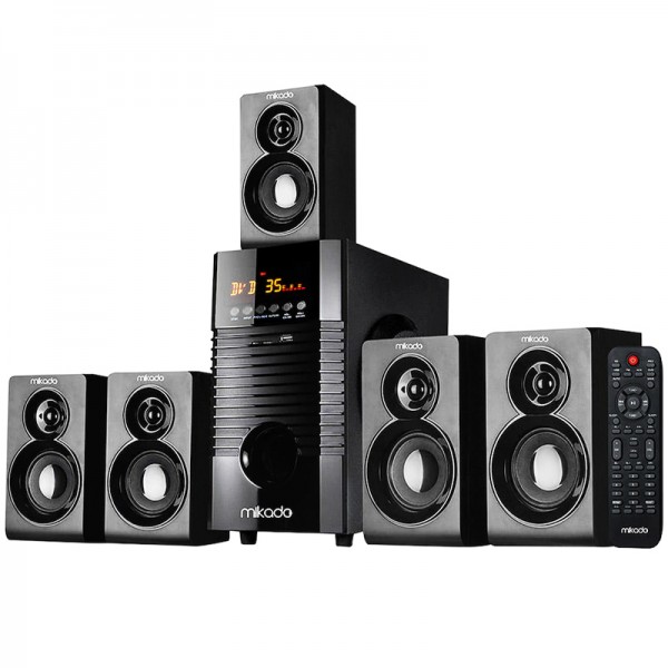 MIKADO MD-856 BT 5+1 USB+SD+FM DESTEKLİ MULTIMEDYA BLUETOOTH SPEAKER MIKADO MD-856 BT 5+1 USB+SD+FM DESTEKLİ MULTIMEDYA BLUETOOTH SPEAKER