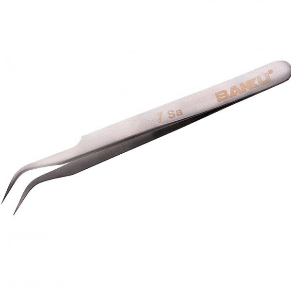 BAKU BK-A3-7-SA EĞRİ UÇLU PASLANMAZ ÇELİK CIMBIZ