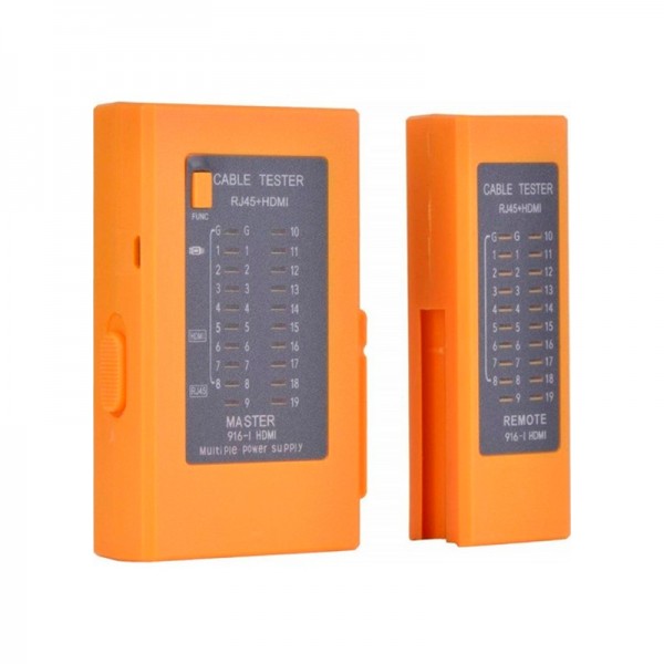 POWERMASTER PM-13921 RJ45+HDMI KABLO TEST CİHAZI POWERMASTER PM-13921 RJ45+HDMI KABLO TEST CİHAZI