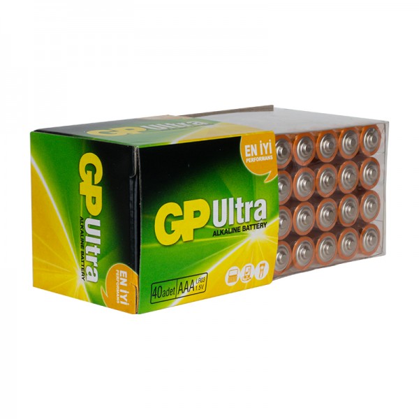 GP 24AU R03 ULTRA ALKALİN AAA İNCE KALEM (40LI PAKET FİYATI) GP 24AU R03 ULTRA ALKALİN AAA İNCE KALEM (40LI PAKET FİYATI)