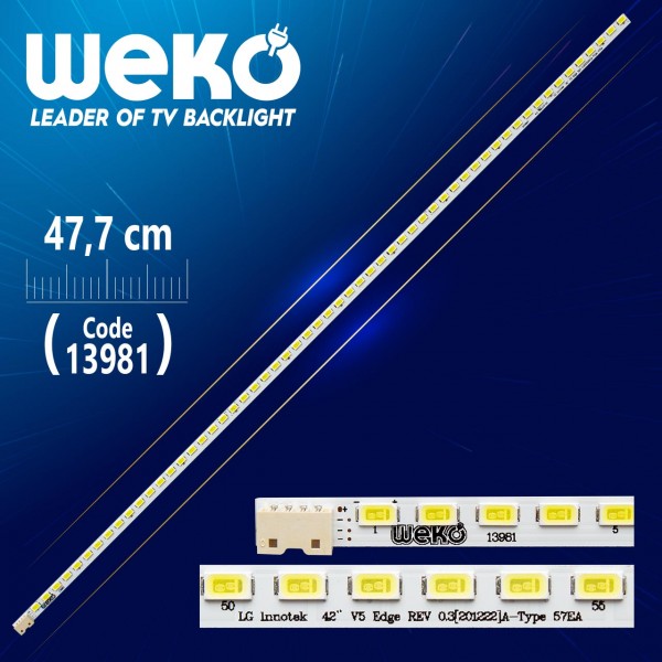 42 V5 EDGE REV4.0 2A-TYPE - 47.7 CM 57 LEDLİ (WK-604) 42 V5 EDGE REV4.0 2A-TYPE - 47.7 CM 57 LEDLİ (WK-604)