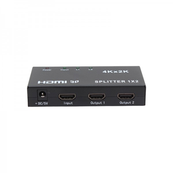POWERMASTER PM-14217 1.4V 1080P 4KX2K 2 PORT HDMI SPLITTER DAĞITICI