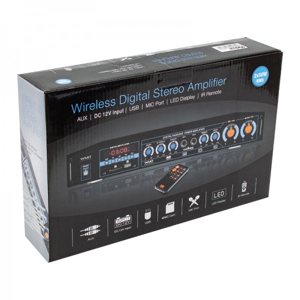 MEKSE UA-103 USB/AUX/UK/BLUETOOTHLU 220V-12V GİRİŞL 50+50 W-STEREO TRAFOSUZ ANFİ MEKSE UA-103 USB/AUX/UK/BLUETOOTHLU 220V-12V GİRİŞL 50+50 W-STEREO TRAFOSUZ ANFİ