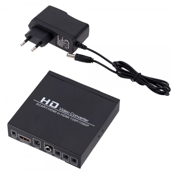 POWERMASTER PM-14366 ADAPTÖRLÜ SCART-HDMI TO HDMI ÇEVİRİCİ DÖNÜŞTÜRÜCÜ KONVERTÖR POWERMASTER PM-14366 ADAPTÖRLÜ SCART-HDMI TO HDMI ÇEVİRİCİ DÖNÜŞTÜRÜCÜ KONVERTÖR