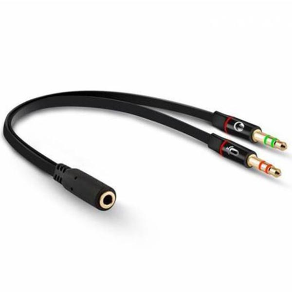POWERMASTER PM-1444 3.5 MM STEREO DİŞİX2 STEREO ERKEK KULAKLIK MİKROFON HOPARLÖR AYIRICI 20 CM KABLO POWERMASTER PM-1444 3.5 MM STEREO DİŞİX2 STEREO ERKEK KULAKLIK MİKROFON HOPARLÖR AYIRICI 20 CM KABLO