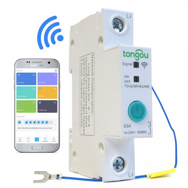 POWERMASTER PM-14603 AKILLI EV SİSTEMİ İÇİN WİFİ SİGORTA 63A (TONGOU - EWELİNK) POWERMASTER PM-14603 AKILLI EV SİSTEMİ İÇİN WİFİ SİGORTA 63A (TONGOU - EWELİNK)