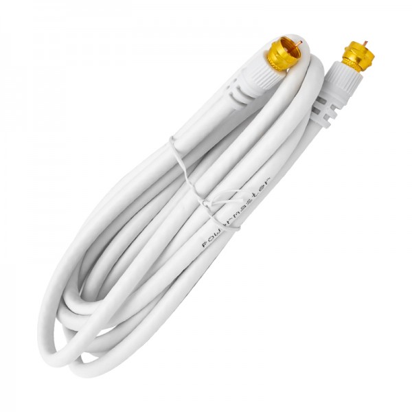 S-LINK SLX-590 RG6/U F KONNEKTÖRLÜ HAZIR ANTEN KABLOSU (2 METRE)