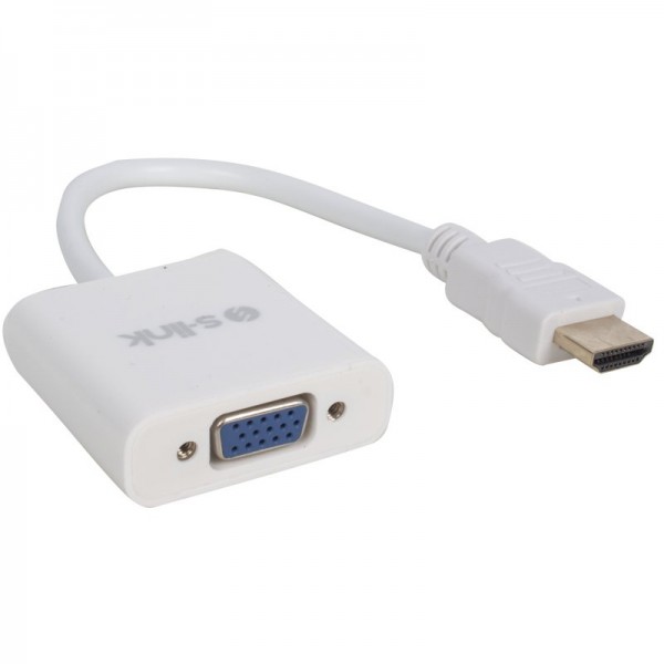 S-LINK SL-HVS12 HDMI TO VGA + AUDIO ÇEVİRİCİ S-LINK SL-HVS12 HDMI TO VGA + AUDIO ÇEVİRİCİ