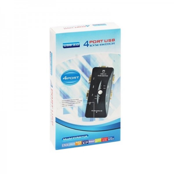 POWERMASTER PM-15166 4 PORT USB MANUEL BUTONLU KVM SWITCH POWERMASTER PM-15166 4 PORT USB MANUEL BUTONLU KVM SWITCH