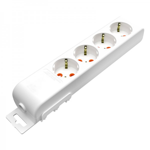 RITECH 0011754100010000 4LÜ KABLOSUZ TOPRAKLI KLEMENS PRİZ